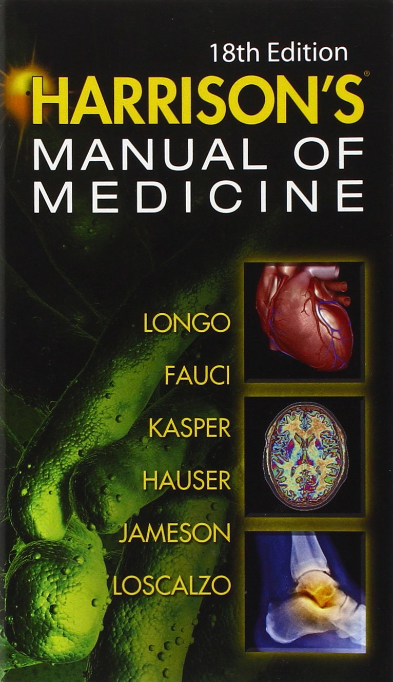 Harrisons Manual of Medicine, 18th Edition,Used