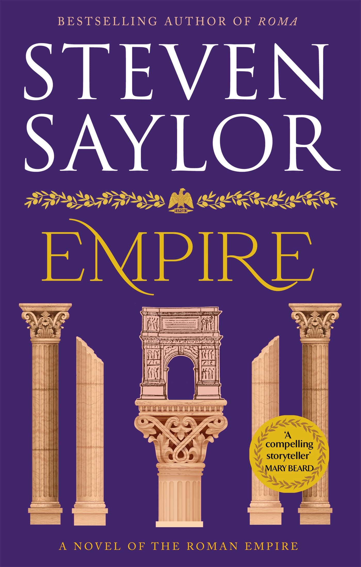 Empire: An Epic Novel Of Ancient Rome,Used