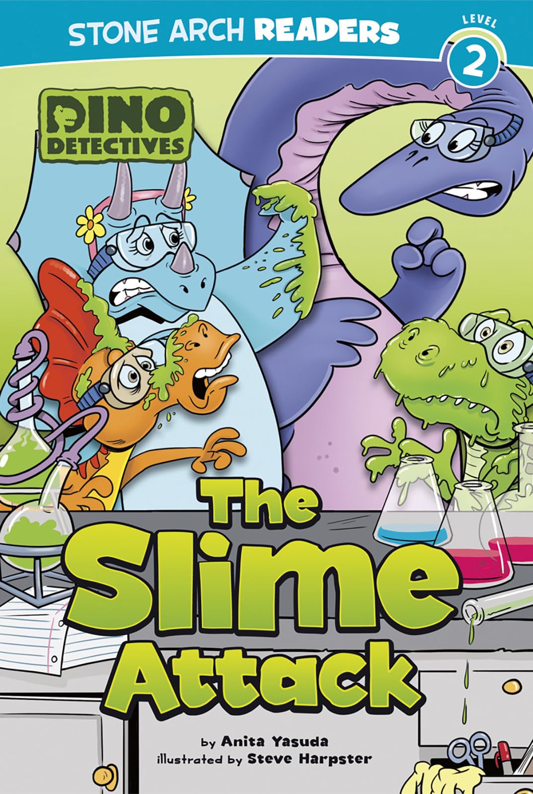 The Slime Attack (Dino Detectives: Stone Arch Readers, Level 2),Used