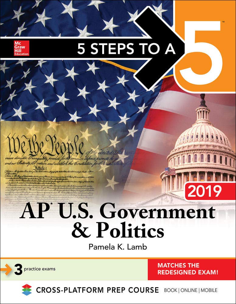 5 Steps to a 5: AP U.S. Government & Politics 2019,Used