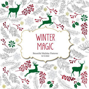 Winter Magic: Christmas Patterns to Color,Used