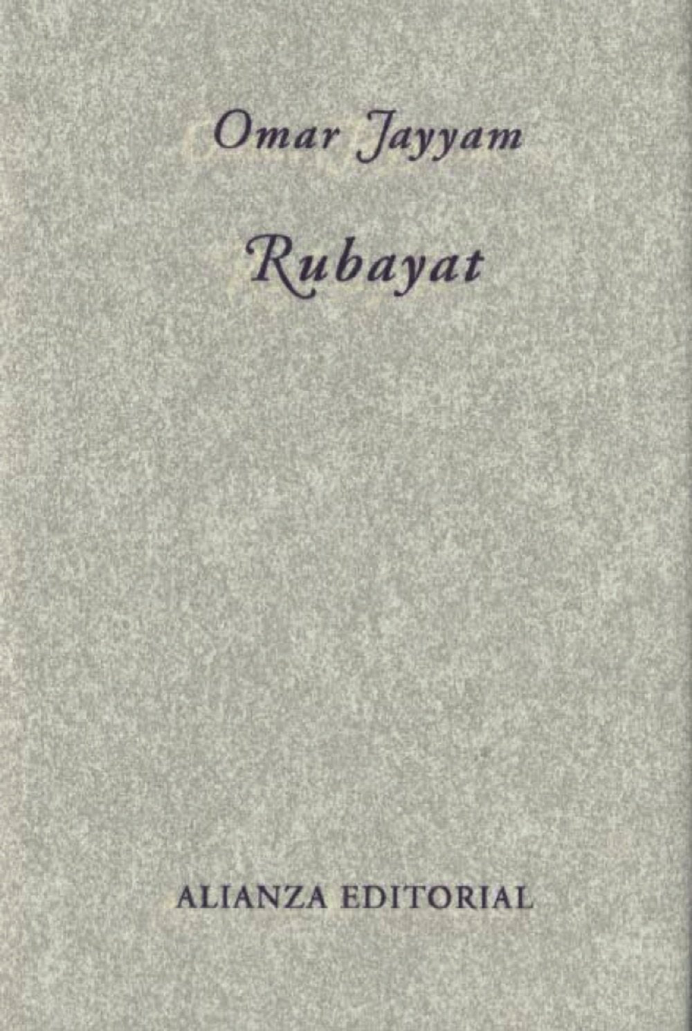 Rubayat: Edicin bilinge (Spanish Edition),Used