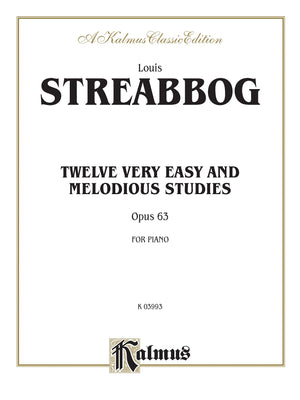 Twelve Very Easy and Melodious Studies, Op. 63 (Kalmus Edition),Used