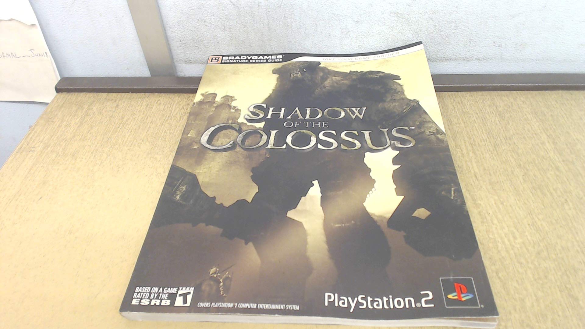 Shadow of the Colossus Official Strategy Guide,Used