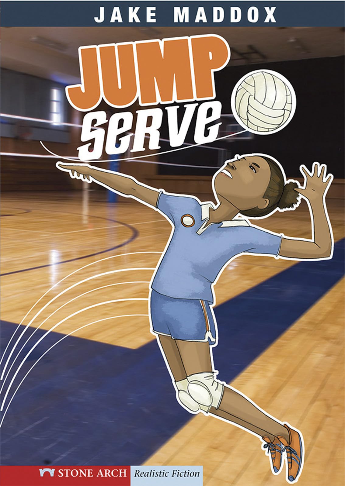Jump Serve (Jake Maddox Girl Sports Stories) (Impact Books, A Jake Maddox Sports Story),Used