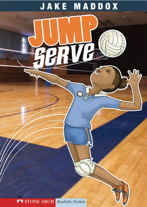 Jump Serve (Jake Maddox Girl Sports Stories) (Impact Books, A Jake Maddox Sports Story),Used