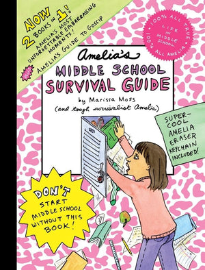 Amelia's Middle School Survival Guide: Amelia's Most Unforgettable Embarrassing Moments, Amelia's Guide to Gossip,Used