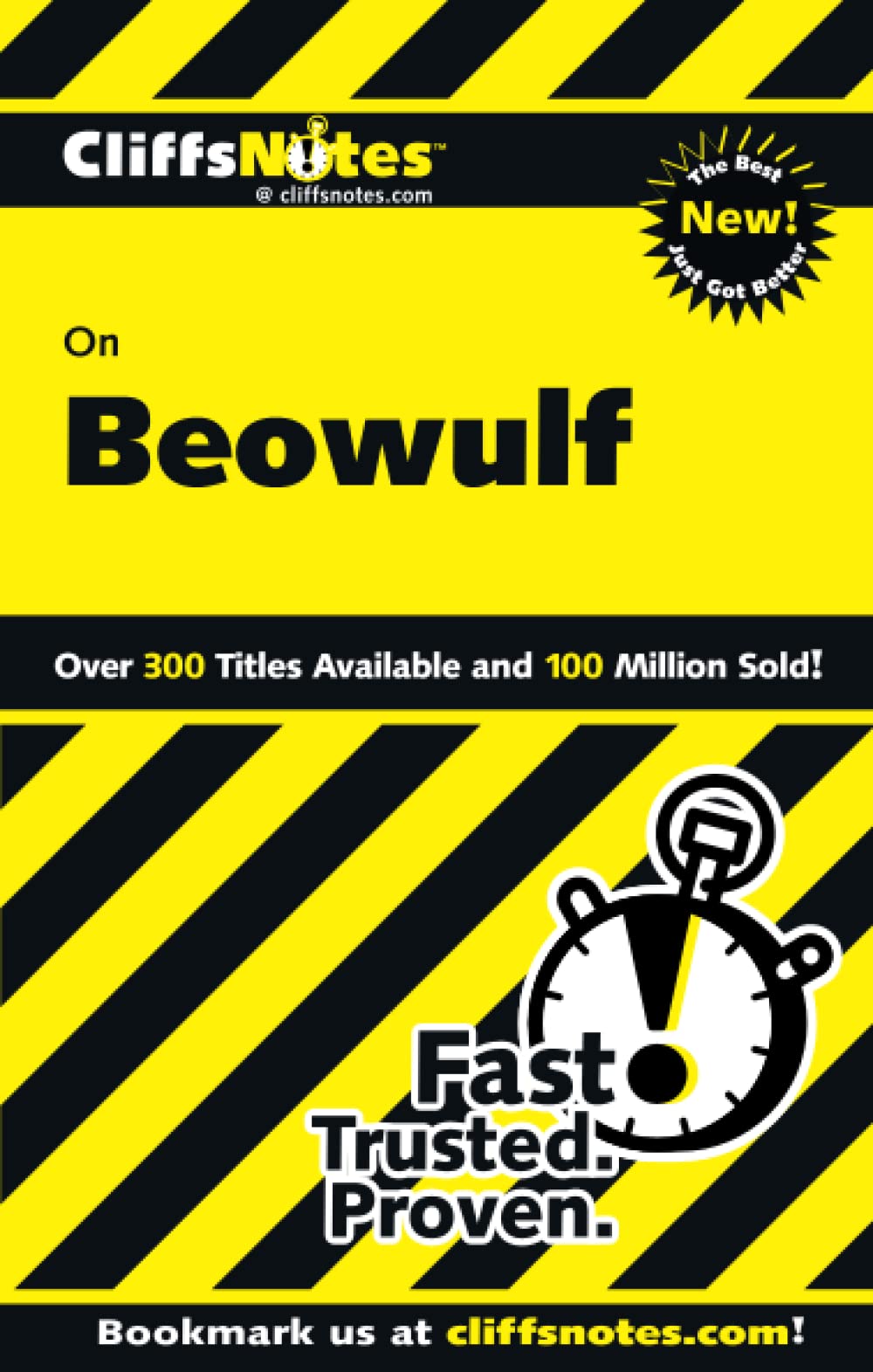 CliffsNotes on Beowulf (CliffsNotes on Literature),Used