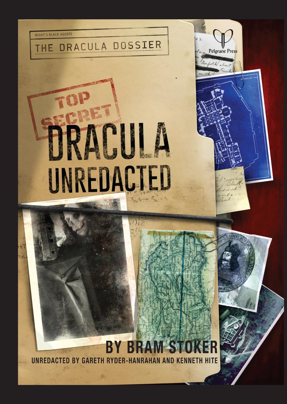 Pelgrane Press Pelgn06 Night'S Black Agents Rpg  Dracula Unredacted