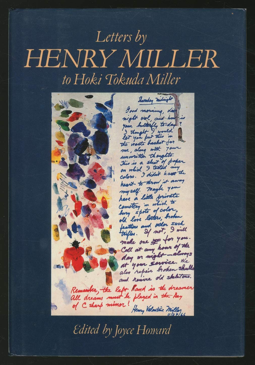 Letters By Henry Miller-used