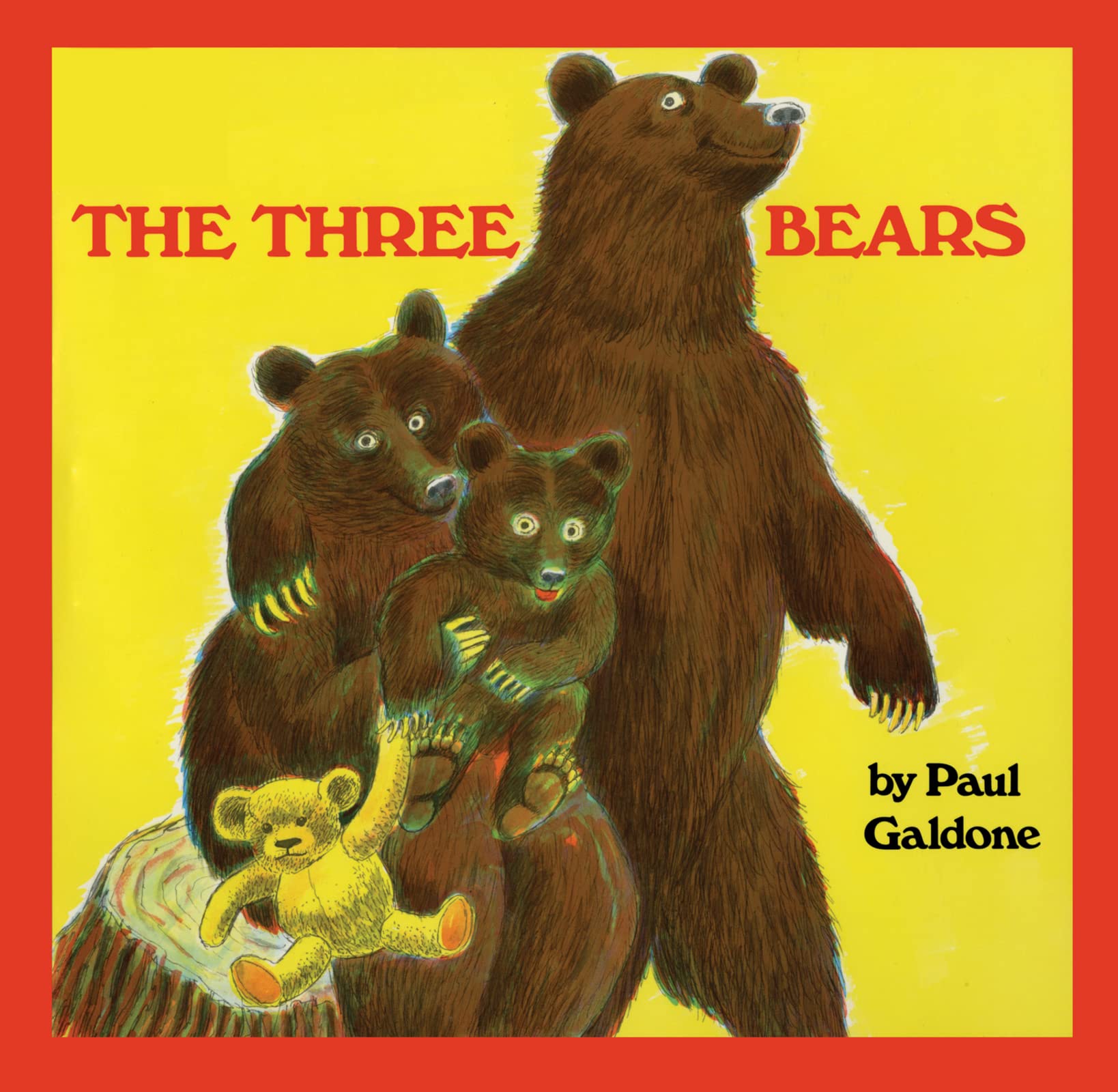 The Three Bears Big Book (Paul Galdone Nursery Classic),Used
