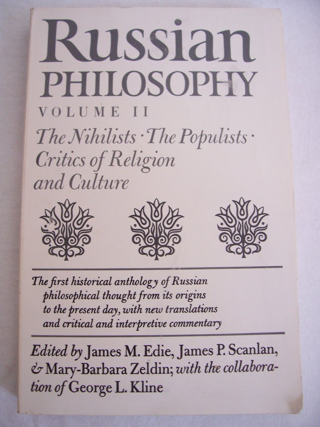 Russian Philosophy, Vol. 1