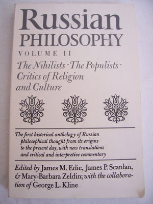 Russian Philosophy, Vol. 1