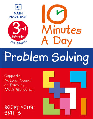 10 Minutes a Day Problem Solving, 3rd Grade,Used