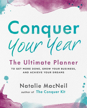 Conquer Your Year: The Ultimate Planner to Get More Done, Grow Your Business, and Achieve Your Dreams (The Conquer Series),Used