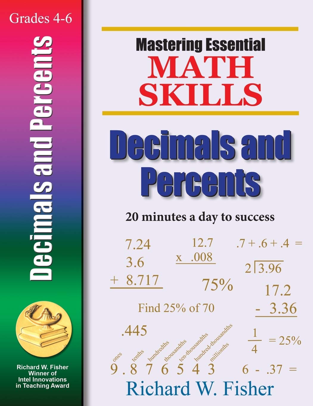 Mastering Essential Math Skills Decimals And Percents (Mastering Essential Math Skills),Used