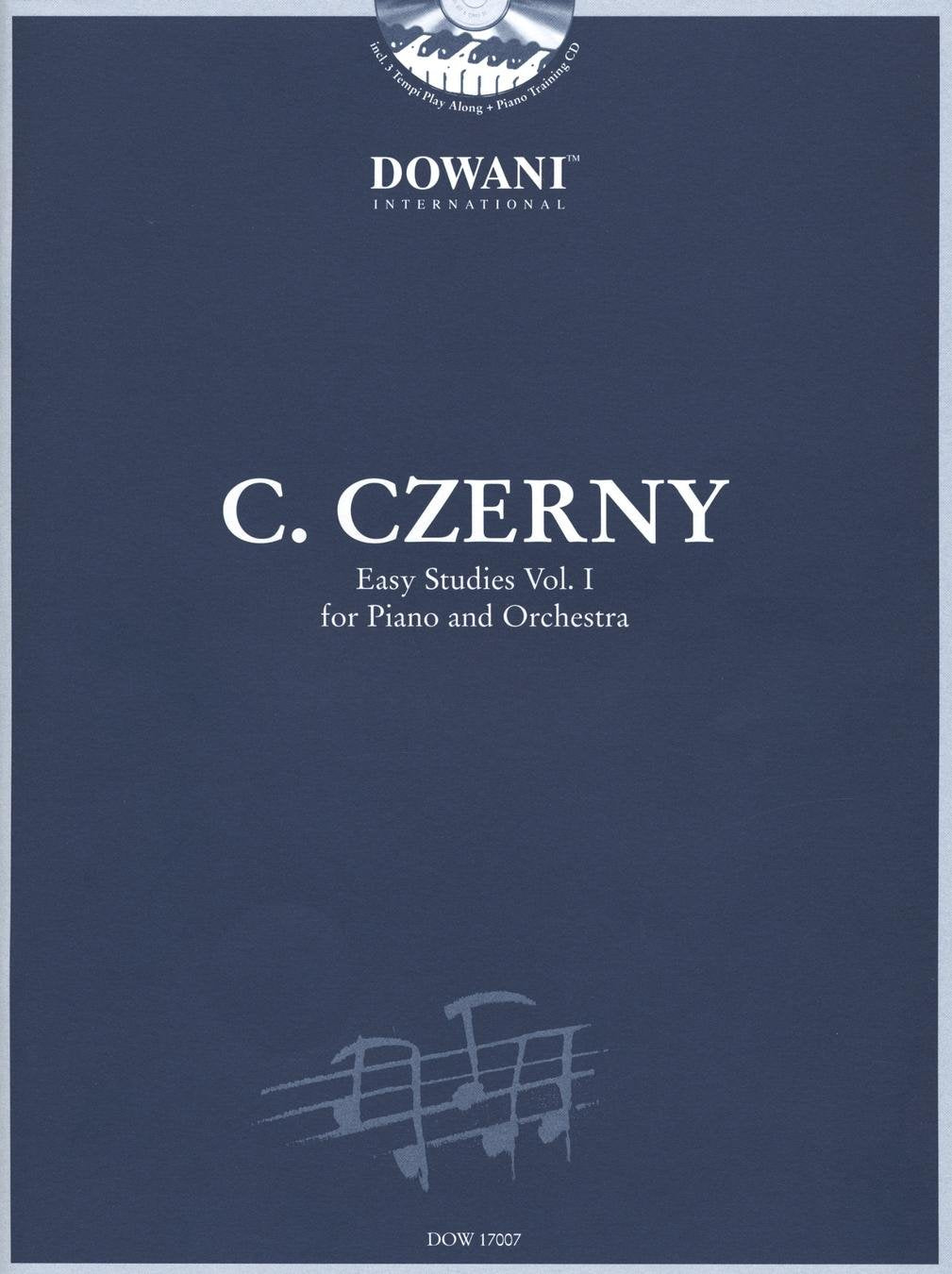 Czerny: Easy Studies  Volume 1 For Piano And Orchestra