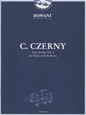 Czerny: Easy Studies  Volume 1 For Piano And Orchestra