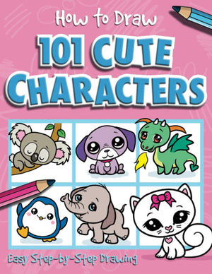 How to Draw 101 Cute Characters,Used