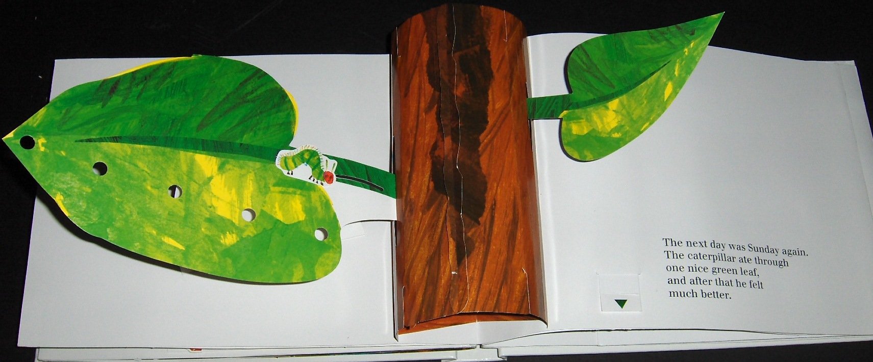 The Very Hungry Caterpillar PopUp Book,Used