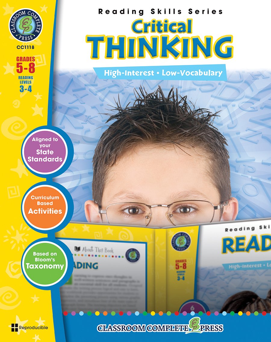 Critical Thinking Gr. 58 (Reading Skills)  Classroom Complete Press,Used