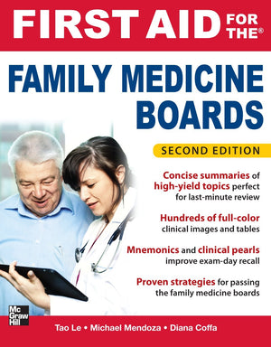 First Aid for the Family Medicine Boards, Second Edition,Used