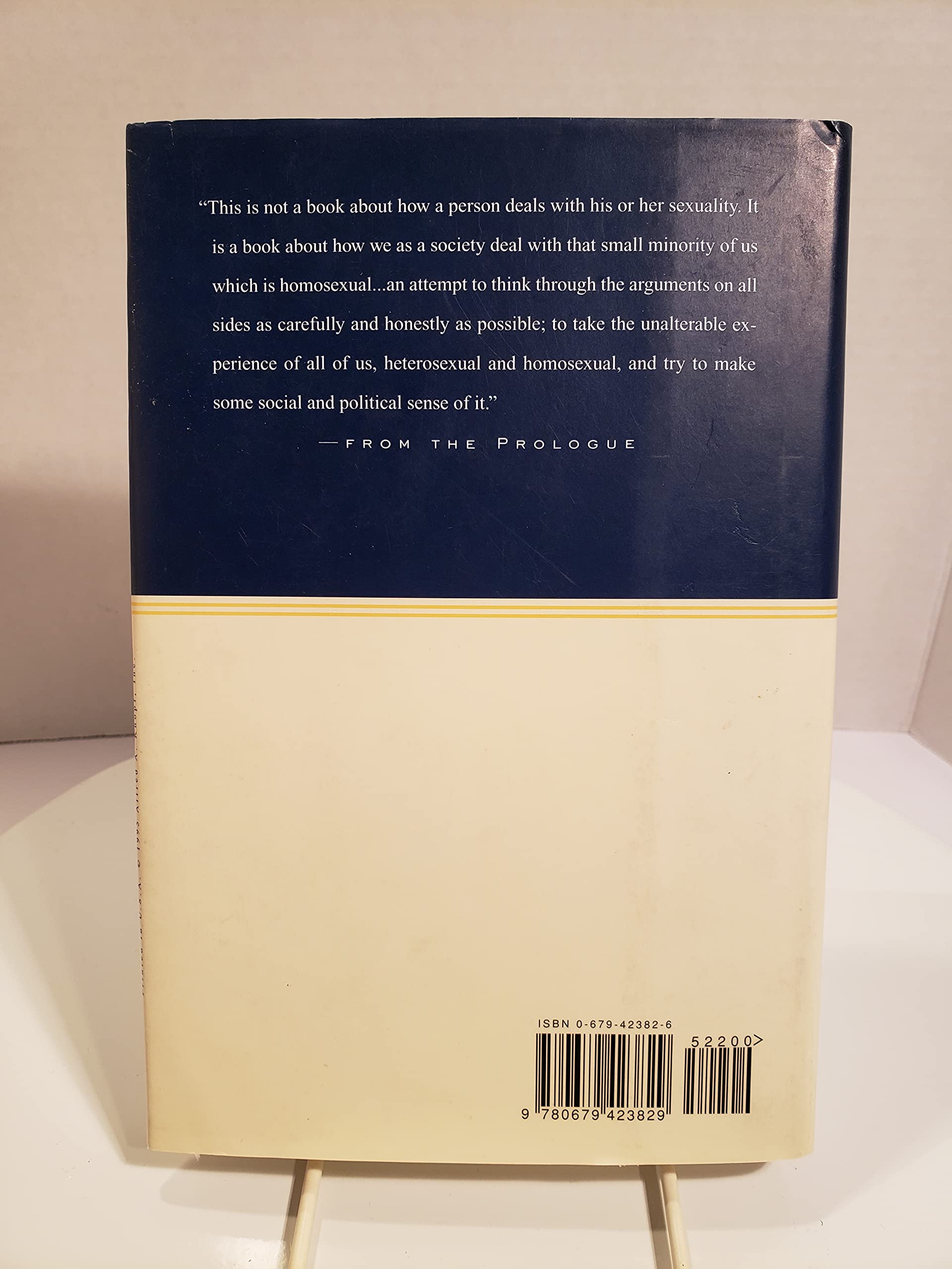 Virtually Normal: An Argument About Homosexuality,Used