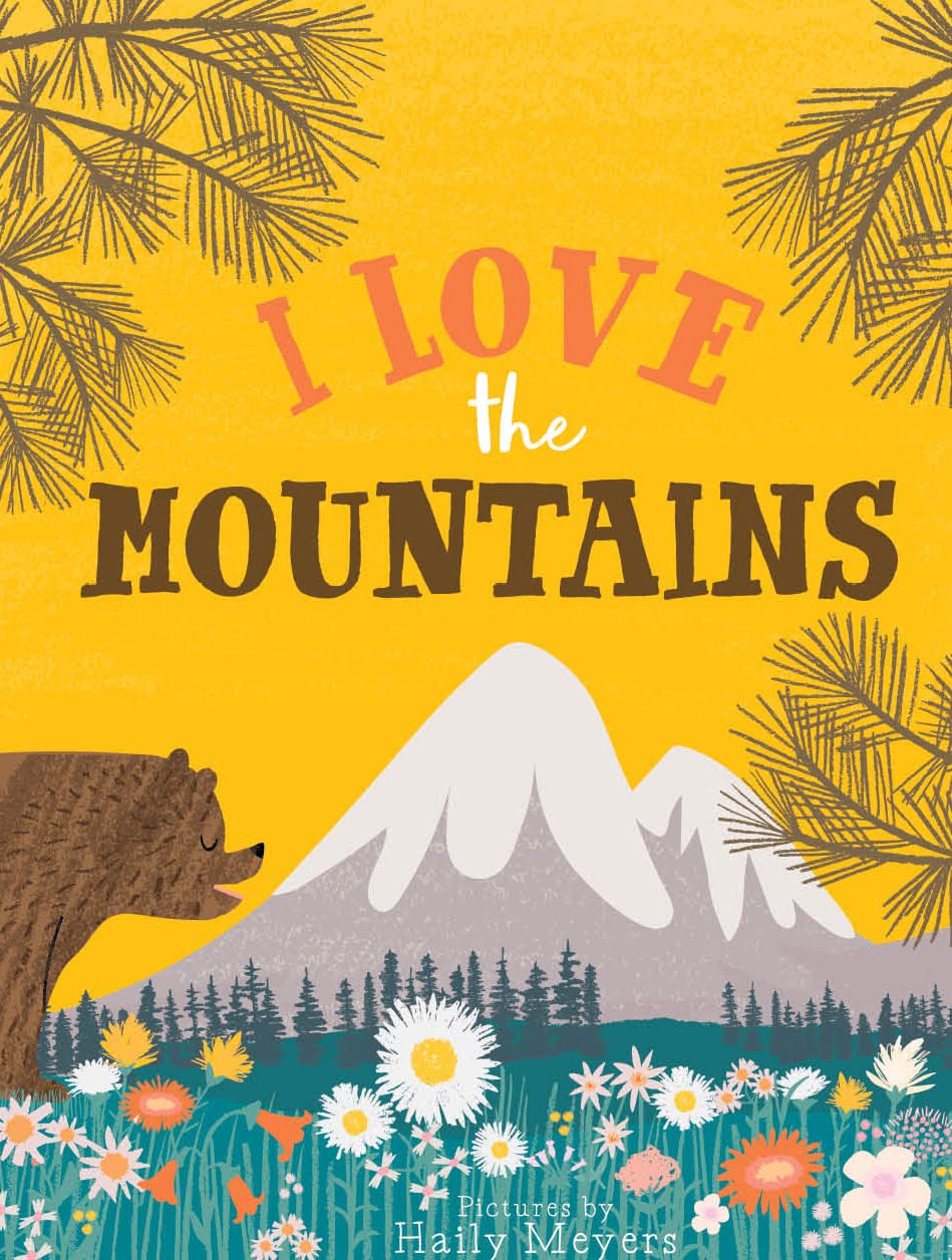 I Love The Mountains, Board Book (Lucy Darling),New