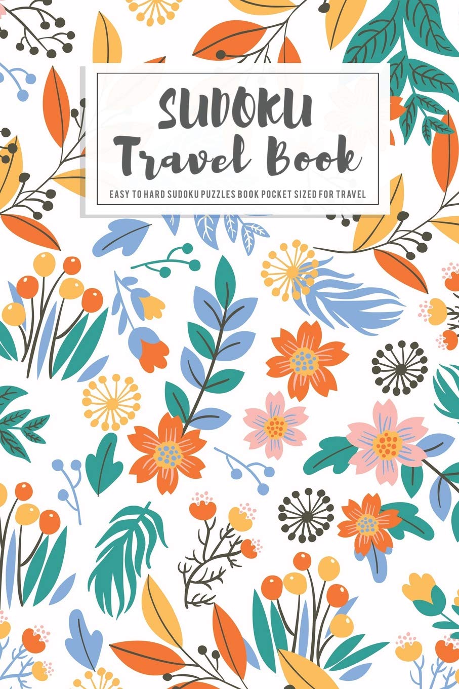 Sudoku Travel Book: Easy to Hard Sudoku Puzzles Book Pocket Sized For Travel,Used