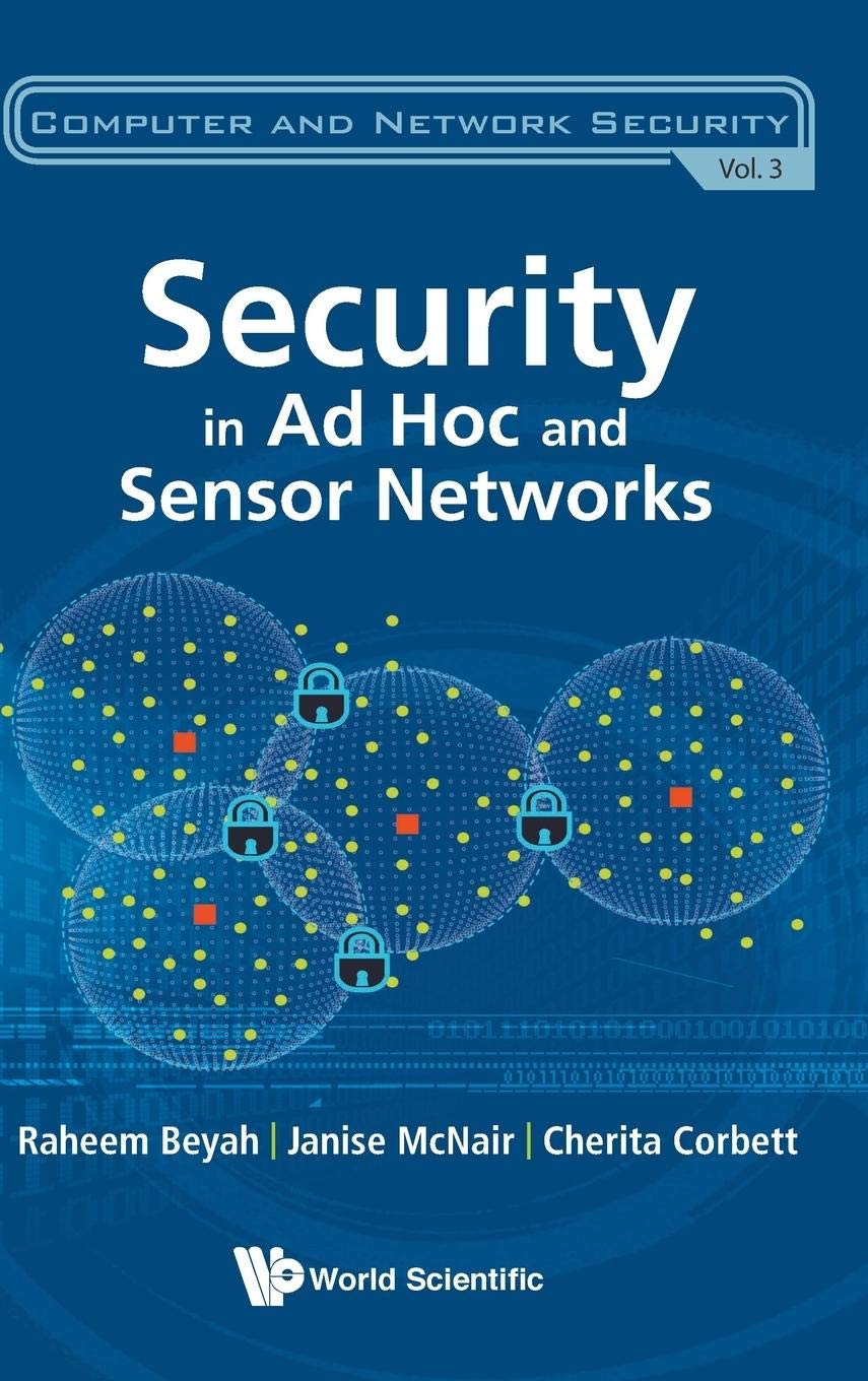SECURITY IN ADHOC AND SENSOR NETWORKS (Computer and Network Security),Used