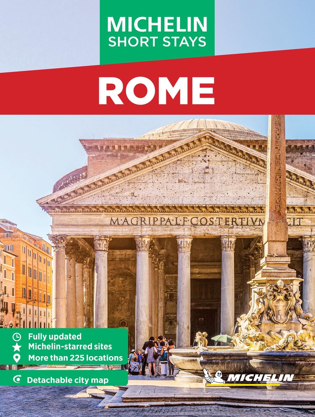 Michelin Travel Guides Short Stays: Rome: Fully Updated And Includes Detachable Map