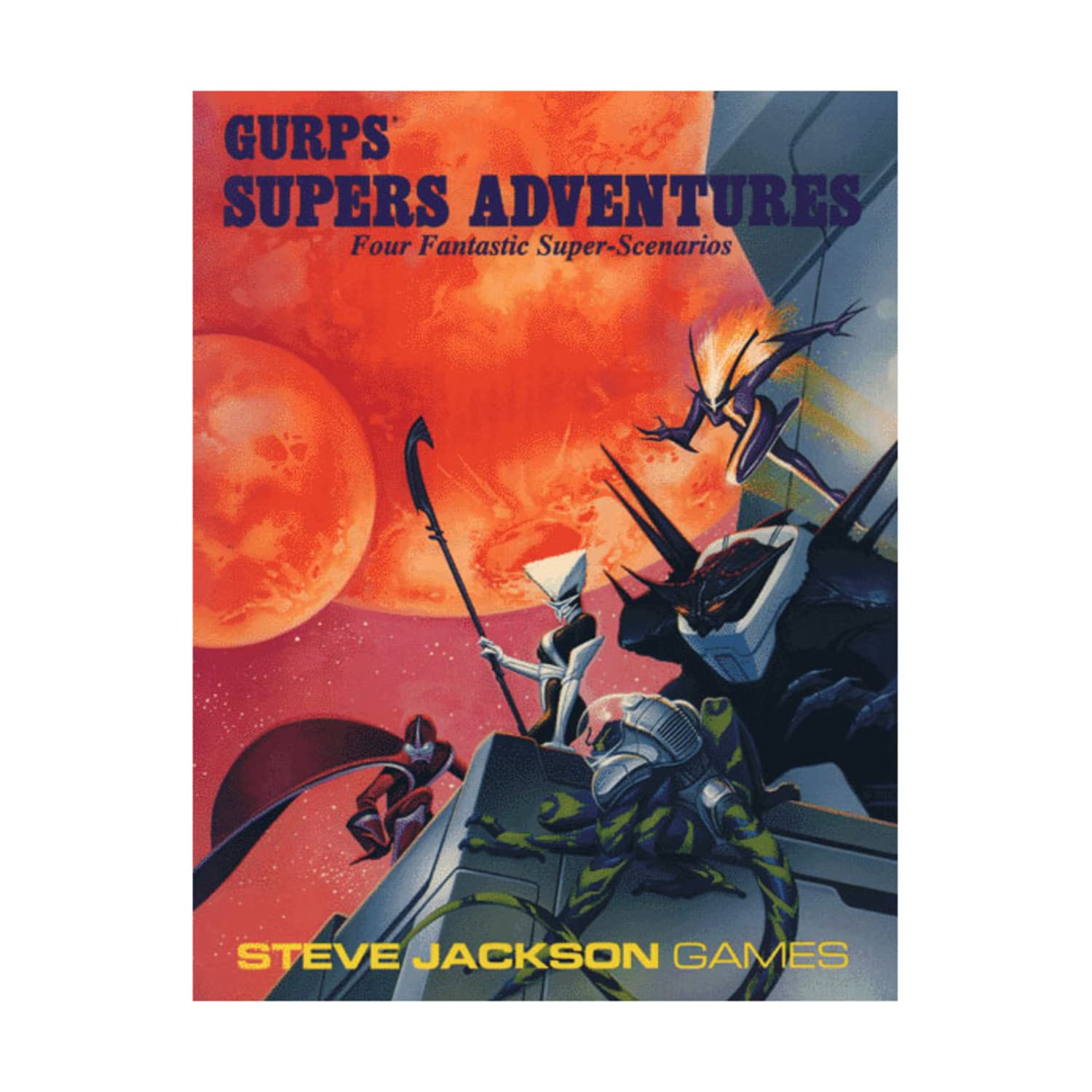 Gurps Supers Adventures,Used