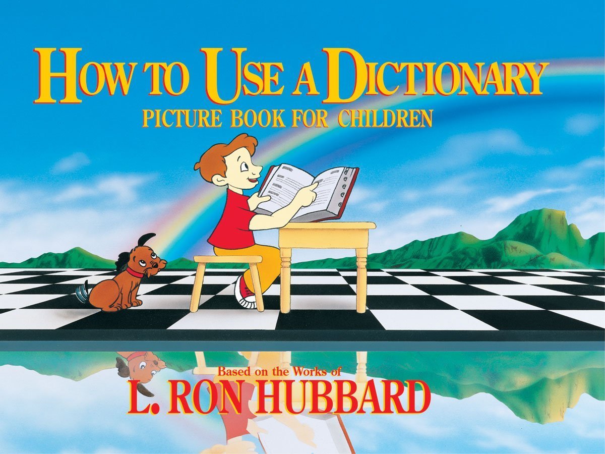 How to Use a Dictionary: Picture Book for Children,New