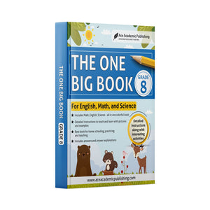 The One Big Book  Grade 8: For English, Math and Science,Used
