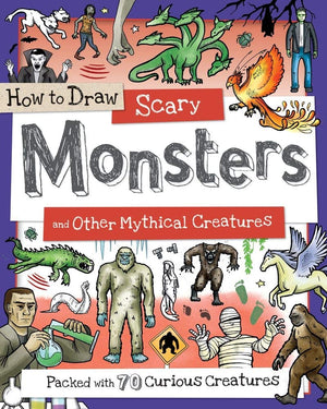 How to Draw Scary Monsters and Other Mythical Creatures (How to Draw Series),Used