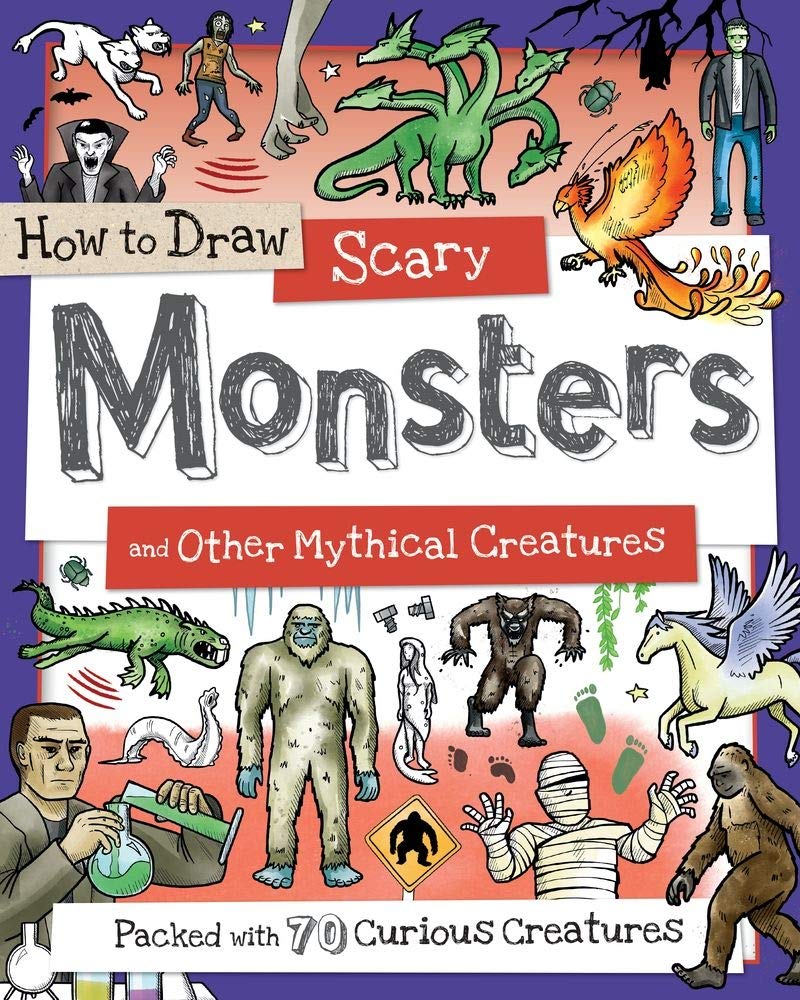 How to Draw Scary Monsters and Other Mythical Creatures (How to Draw Series),Used