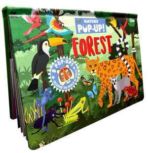 Pop Up Forest Book For Kids: Autumn, Mangroves, Rainforests & Discover The World Of Forest | Journey Natures Wonders | Interactive Learning | ... | Adventure Fun Facts For Little Scholars