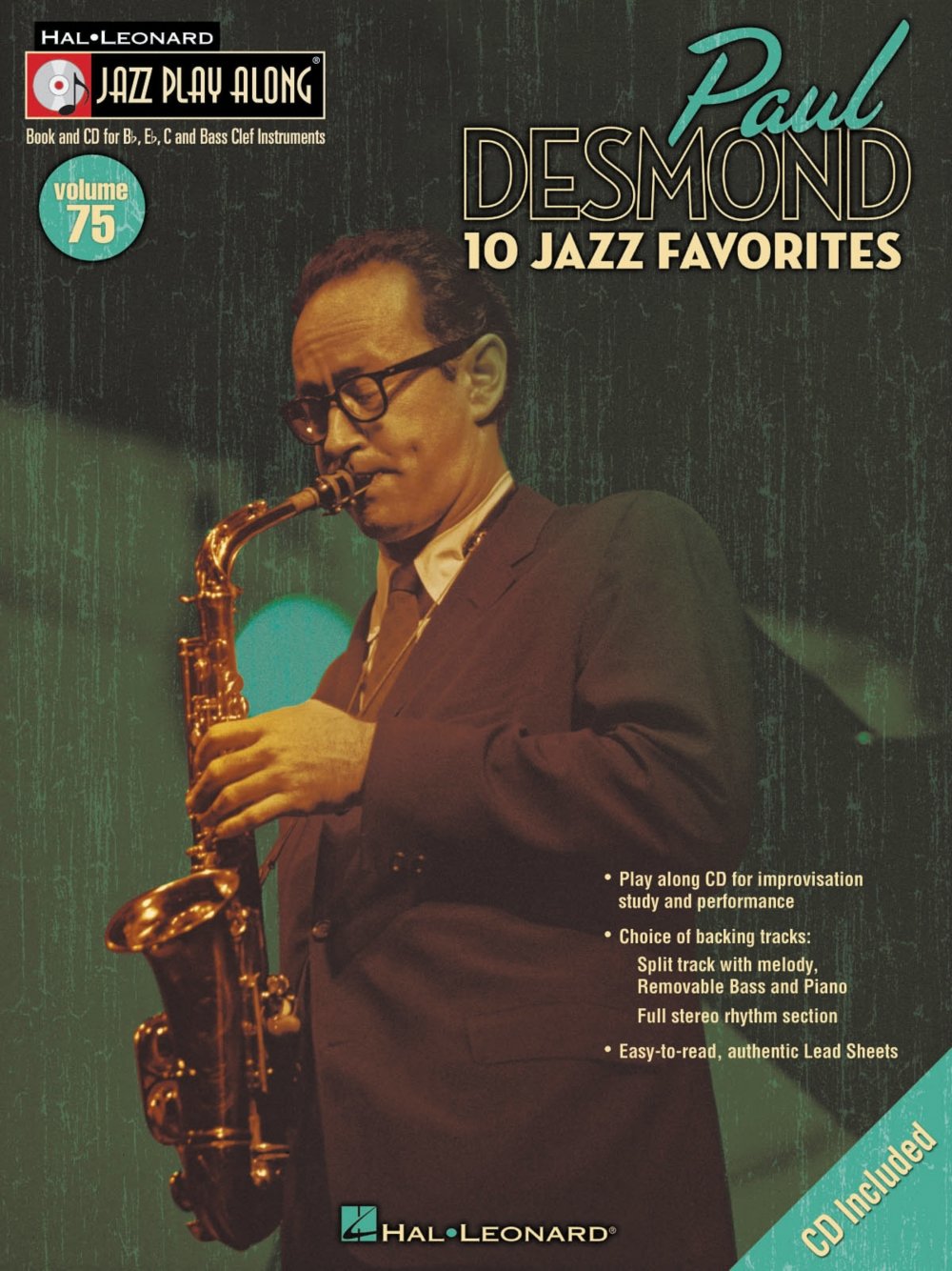 Paul Desmond Jazz PlayAlong Vol. 75 BK/CD (Jazz PlayAlong),Used