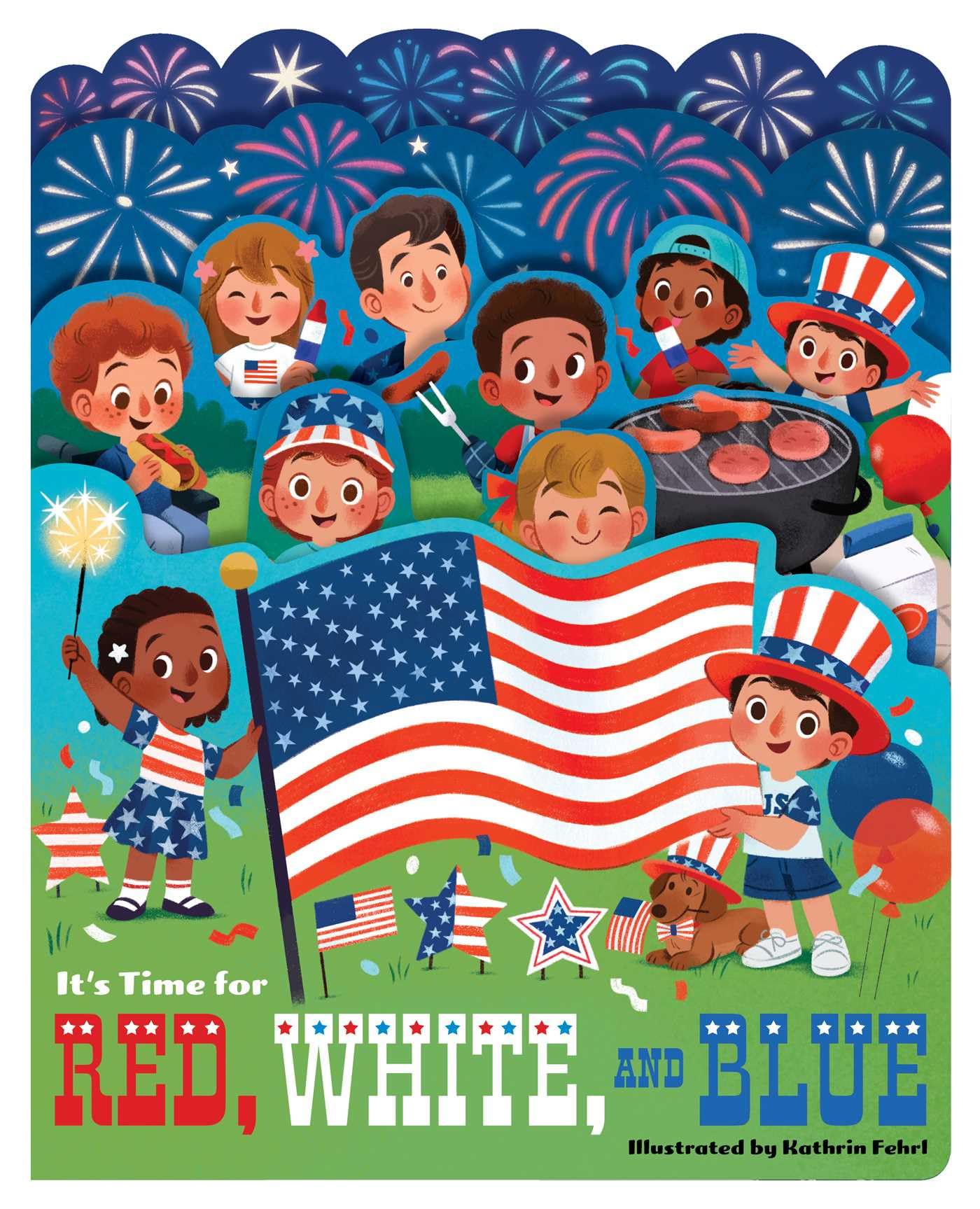 ItS Time For Red, White, And Blue (Layered View)