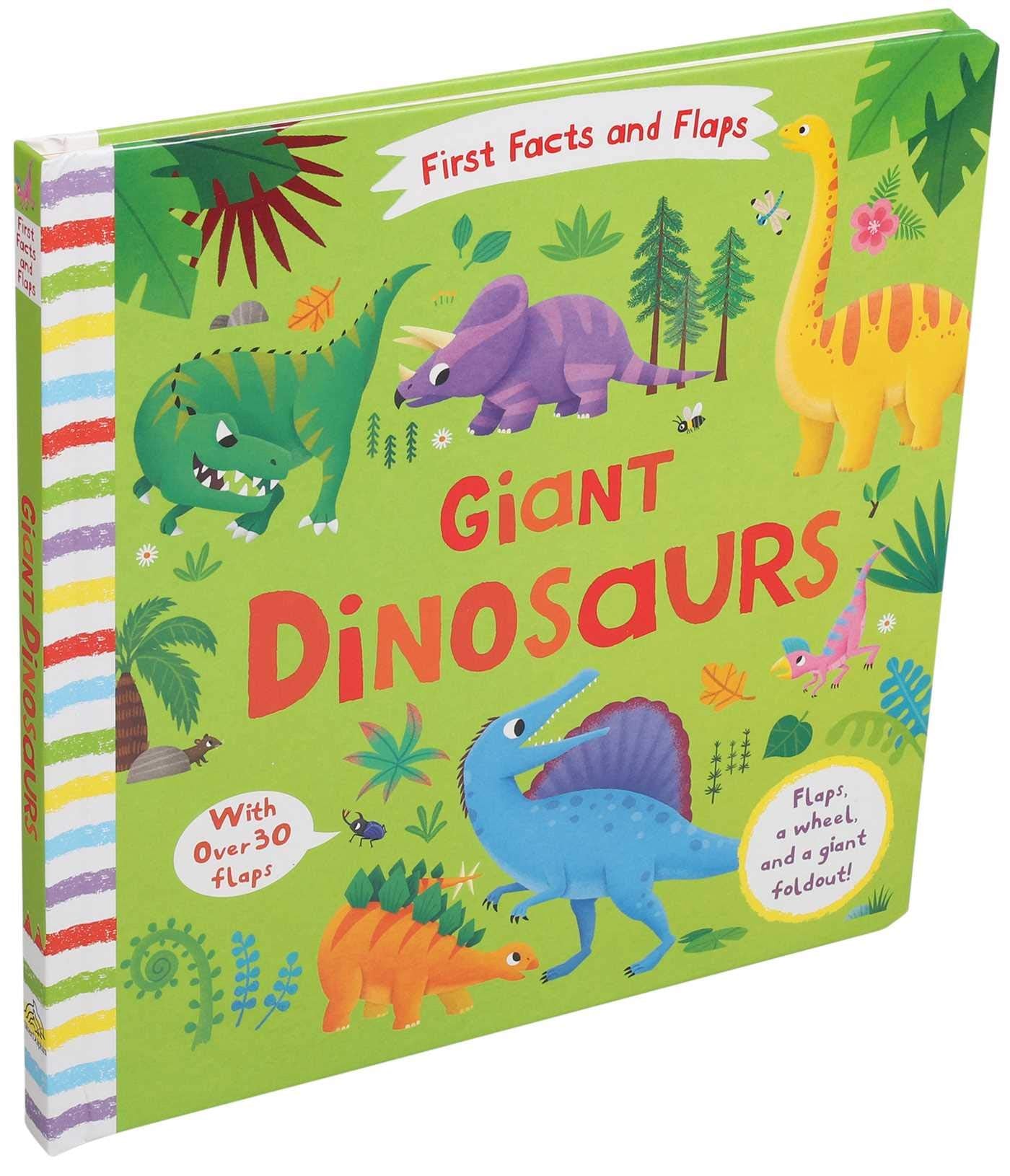 First Facts and Flaps: Giant Dinosaurs,Used