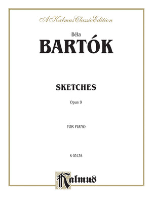 Sketches, Op. 9 (Kalmus Edition),Used