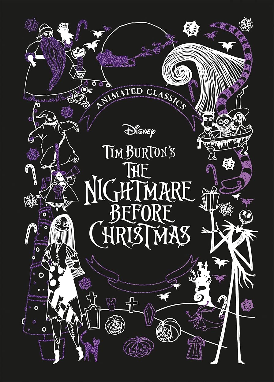 Disney Tim Burton's The Nightmare Before Christmas (Disney Animated Classics): A deluxe gift book of the classic film  collect ,Used