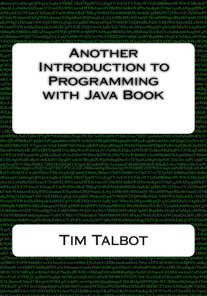 Another Introduction to Programming with Java Book,Used