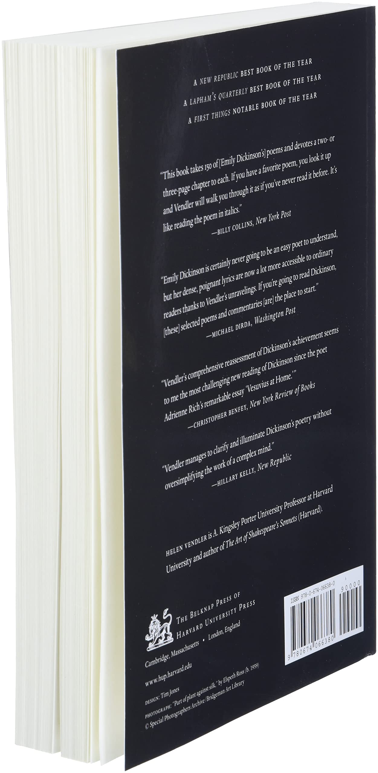 Dickinson: Selected Poems And Commentaries,New