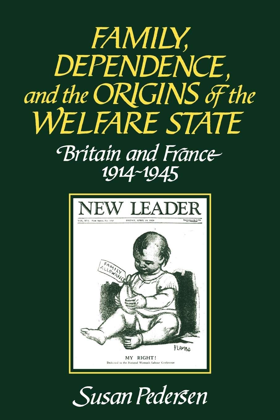 Family, Dependence, and the Origins of the Welfare State: Britain and France, 19141945,Used