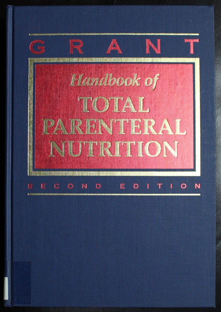 Handbook Of Total Parenteral Nutrition,Used
