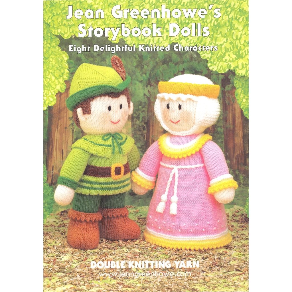 Jean Greenhowe's Storybook Dolls: Eight Delightful Knitted Characters,Used