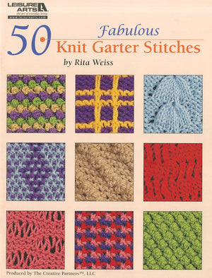 50 Fabulous Knit Garter Stitches