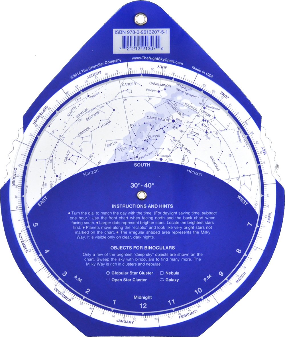 The Night Sky 3040 (Large; North Latitude),New