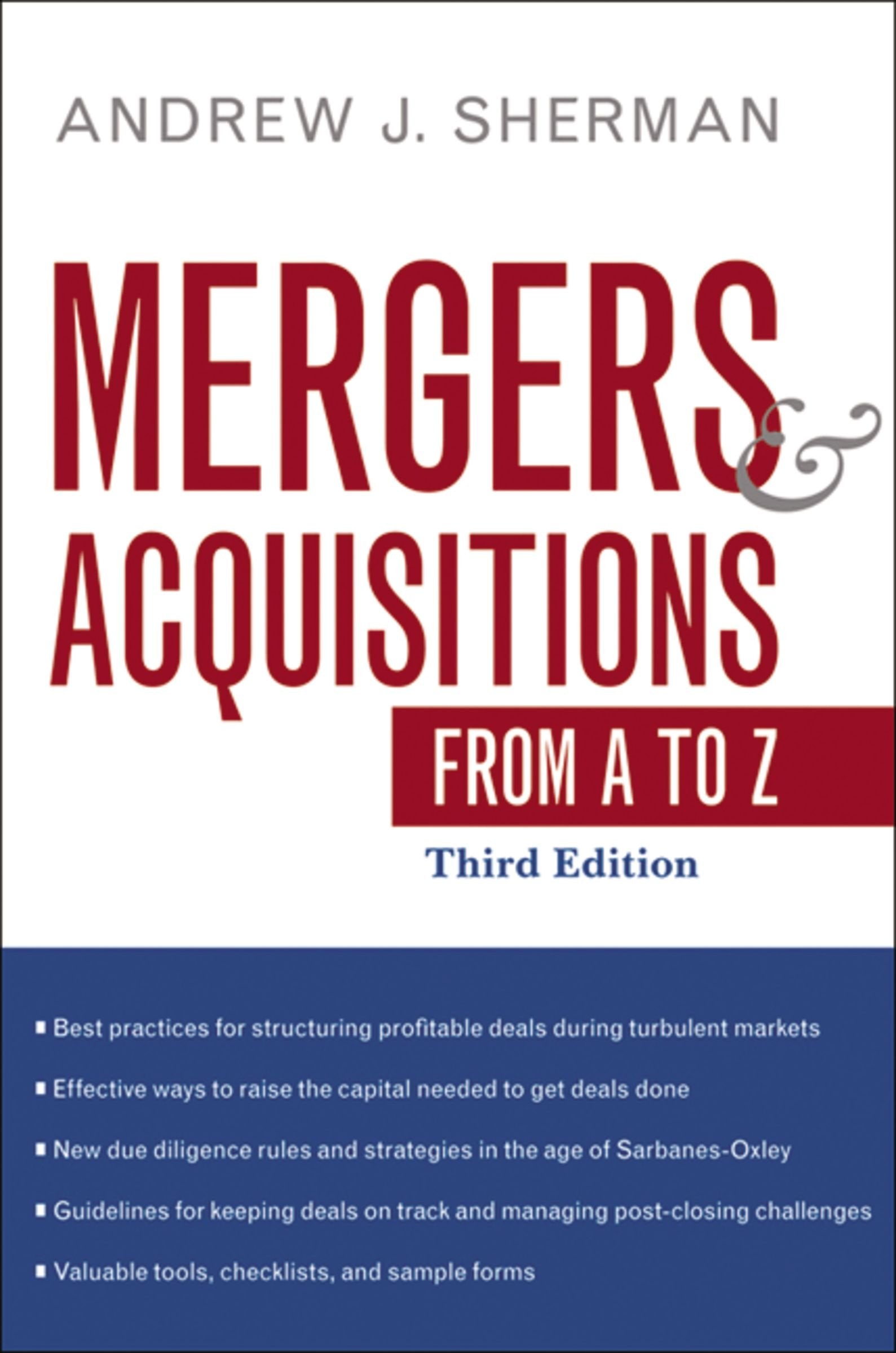 Mergers And Acquisitions From A To Z,Used